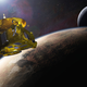 Imagen para el artículo titulado La sonda New Horizons toma la primera imagen de la superficie de Plutón